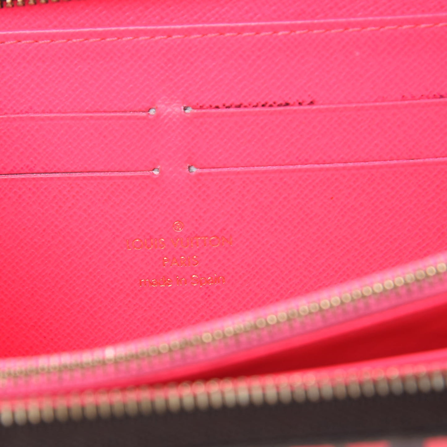 Monogram Graffiti Zippy Wallet Fuchsia