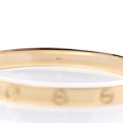 Cartier 18K Yellow Gold LOVE Bracelet 16 4 of 6