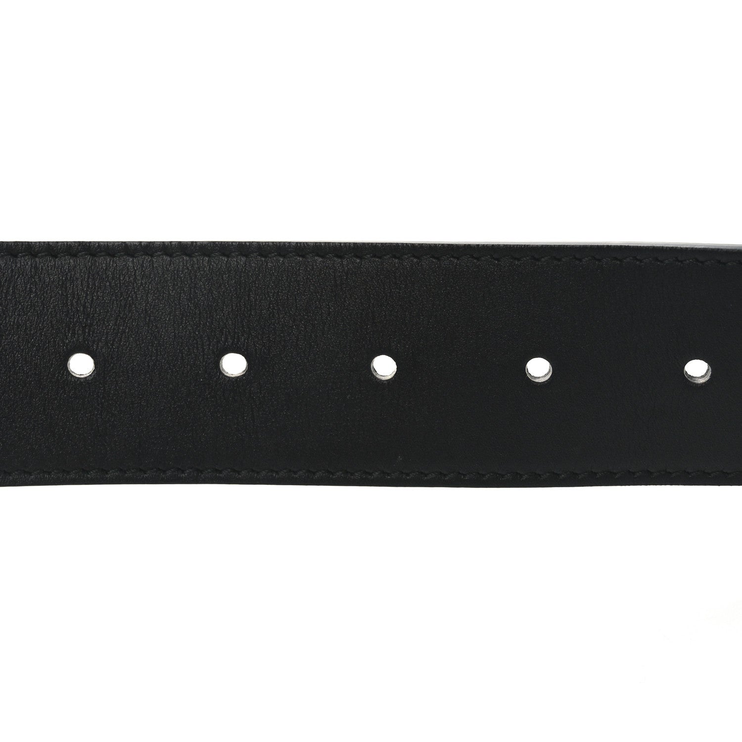 Gucci Calfskin Double G 40mm Belt 75 30 Black 3 of 4