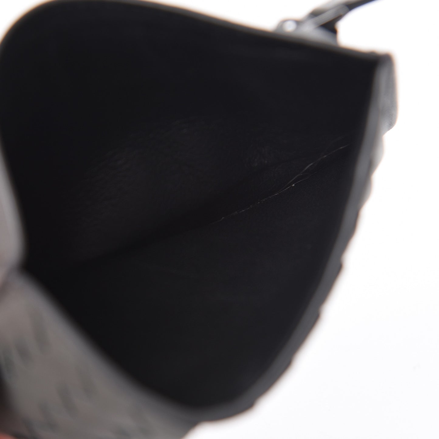 Nappa Intrecciato Card Case Light Graphite