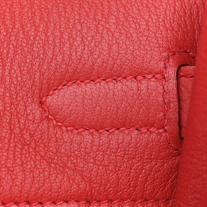 Hermes Taurillon Clemence Birkin 35 Bougainvillea 22 of 33