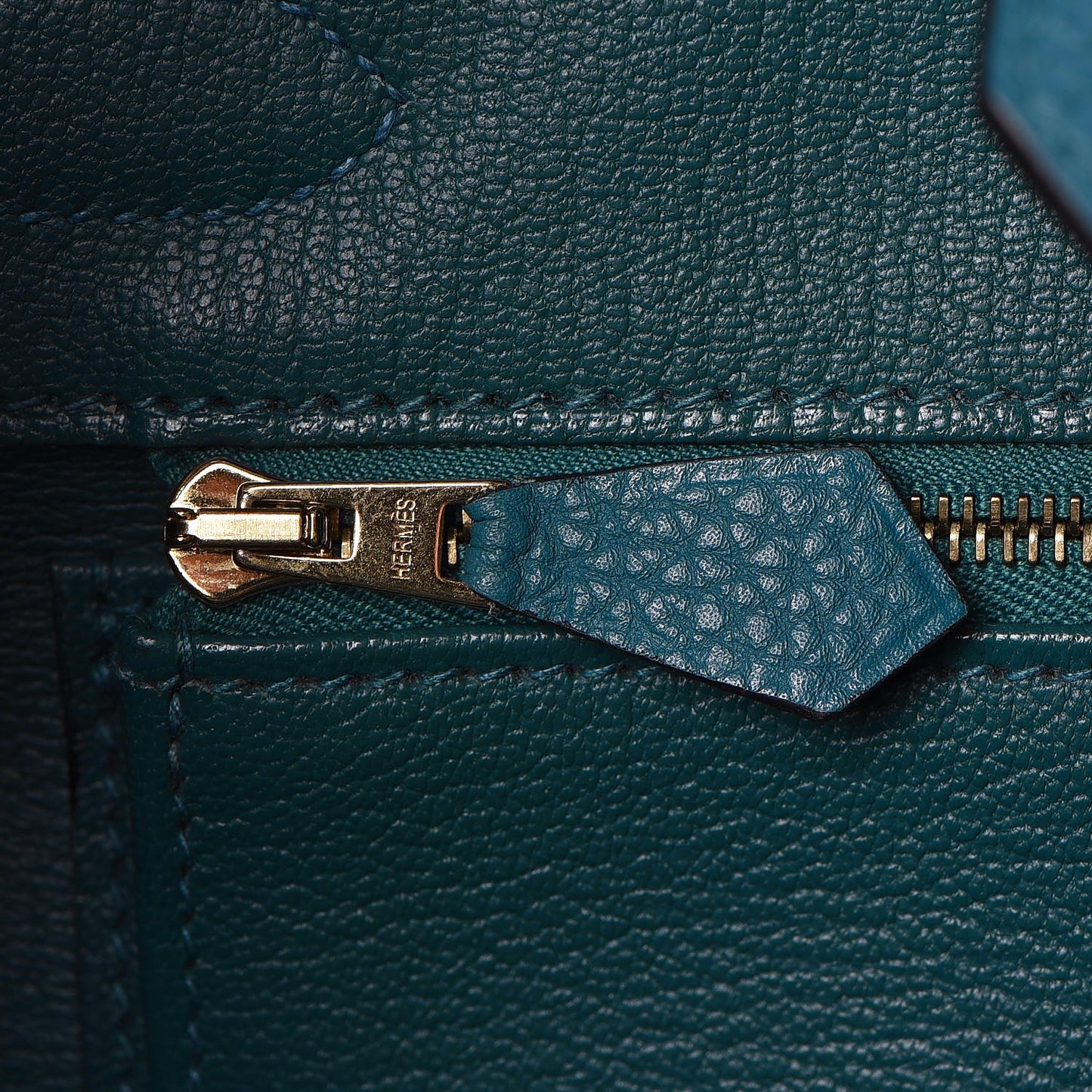 Taurillon Clemence Birkin 30 Cobalt
