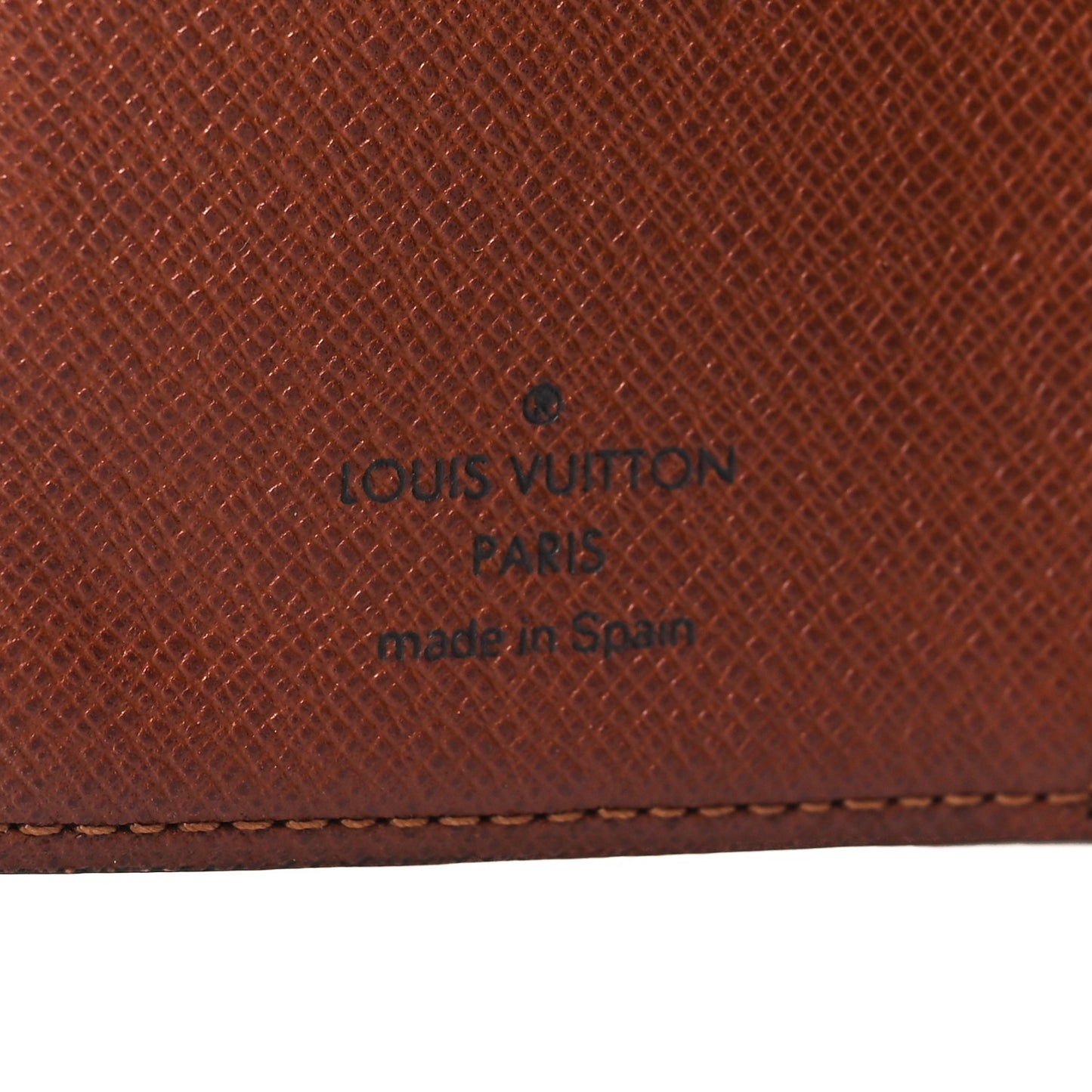 LOUIS VUITTON Monogram Small Ring Agenda Cover