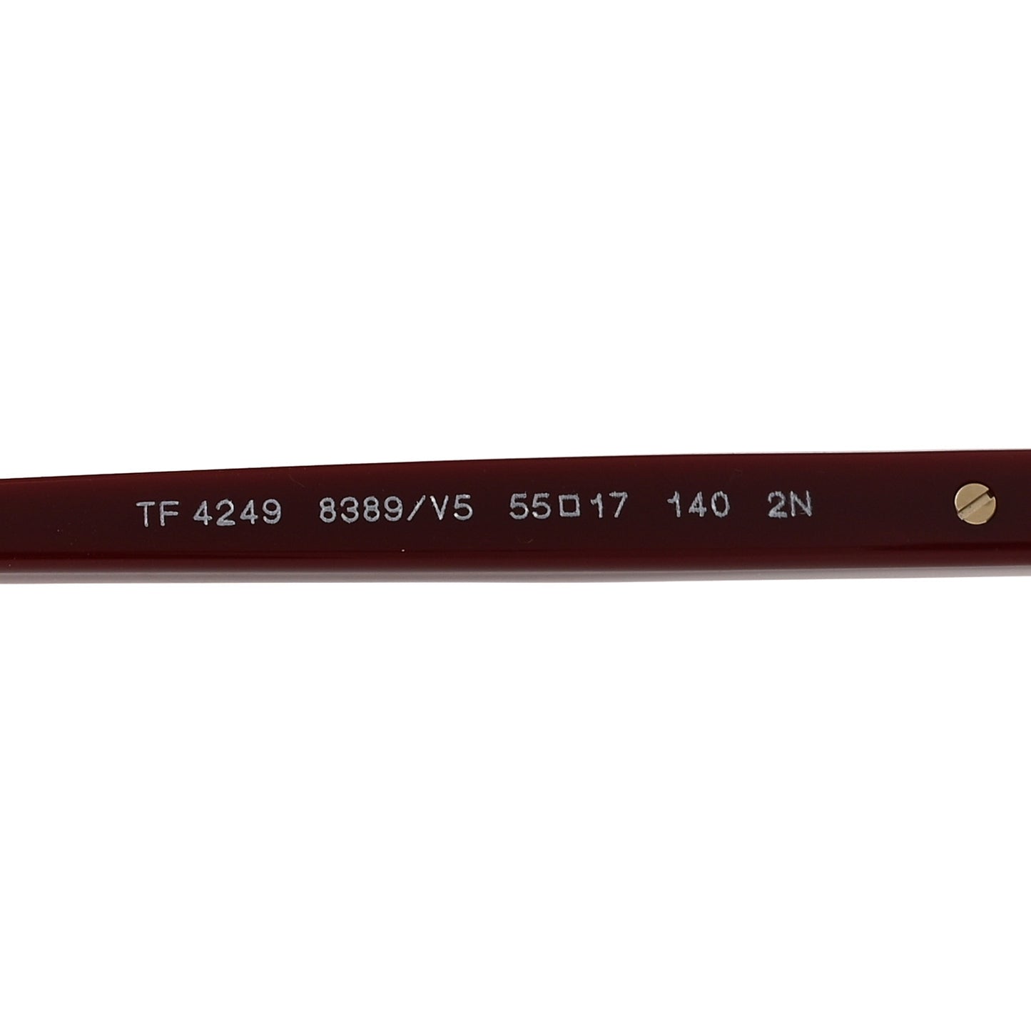 Acetate TF4249 Sunglasses Burgundy