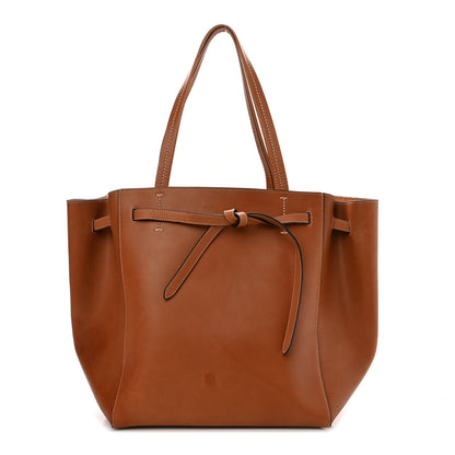 Celine Smooth Calfskin Medium Belt Cabas Phantom Brown 1 of 12