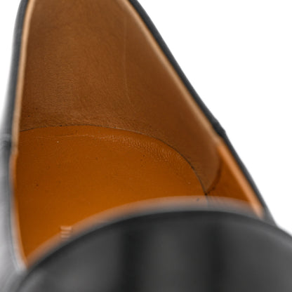 Gucci Goatskin Mens Horsebit Loafers 9.5 Black 9 of 12