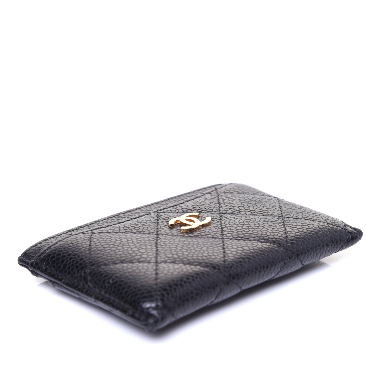 Chanel Caviar Quilted Card Holder Black 4 of 9
