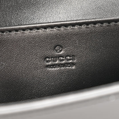 Gucci Senna Calfskin Petite GG Top Handle Shoulder Bag Black 6 of 13