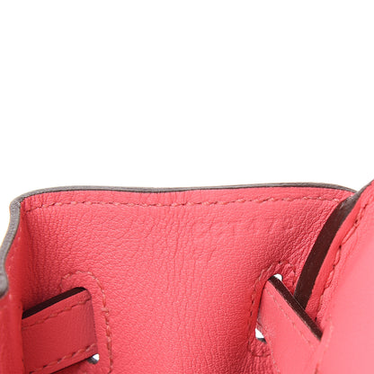 Hermes Swift Birkin 25 Rose Azalee 6 of 10
