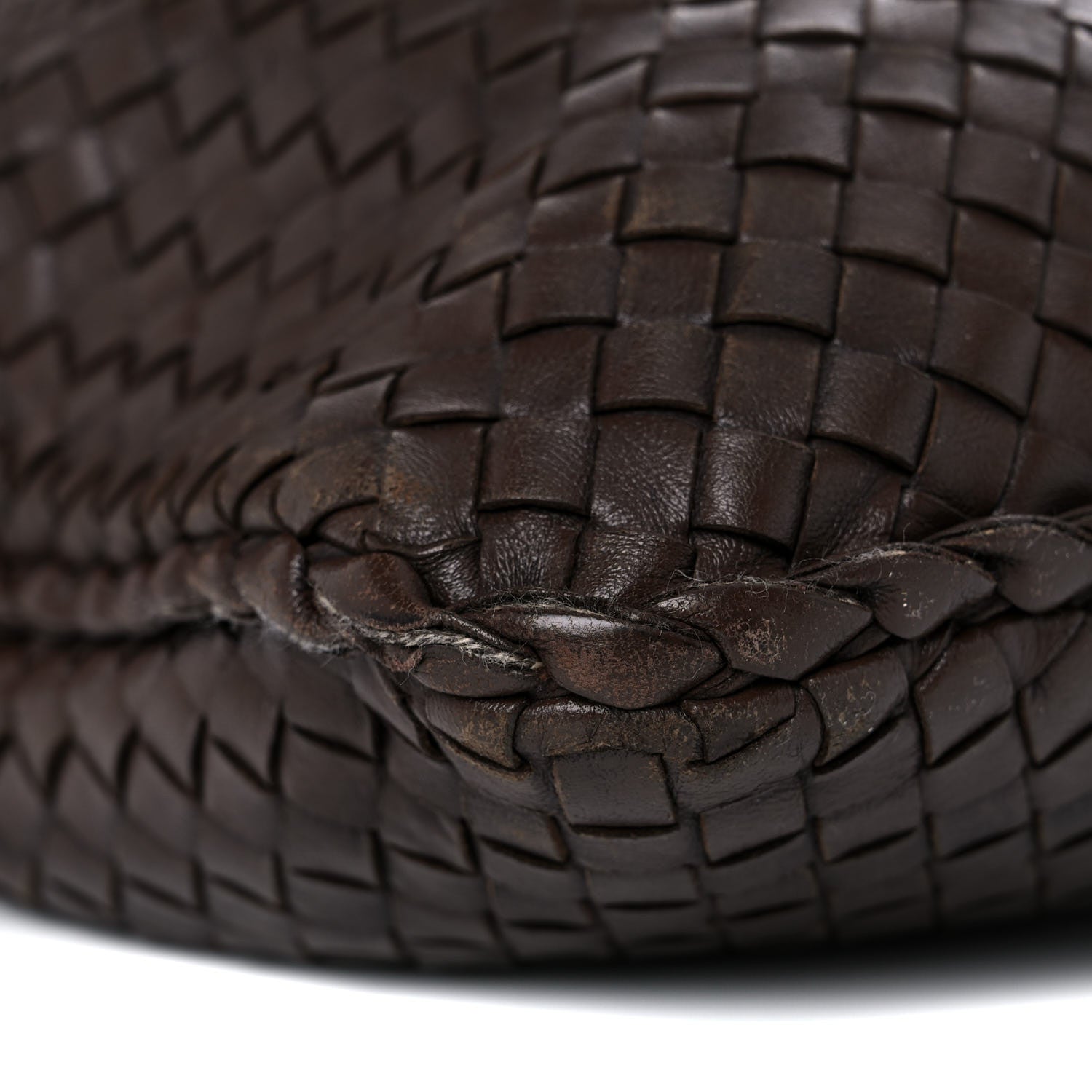 Bottega Veneta Nappa Intrecciato Large Veneta Hobo Ebano 6 of 15