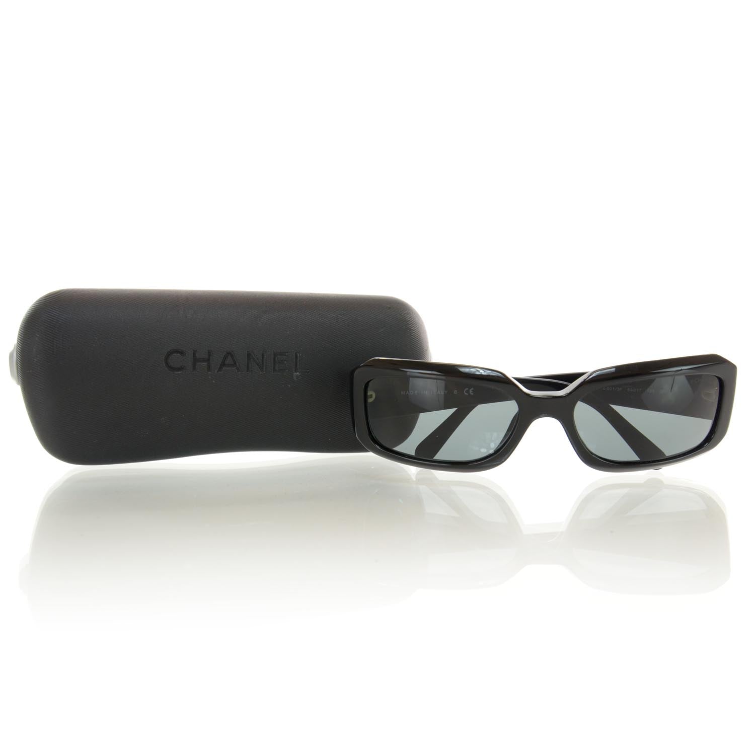 Chanel Iconic Symbols Sunglasses 5142 Black 7 of 7