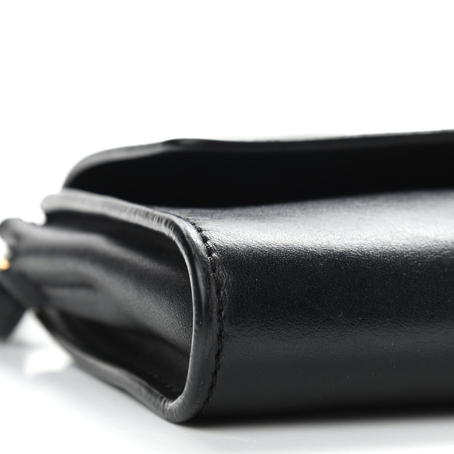 Chloe Suede Calfskin Faye Wallet On Strap Black 15 of 16