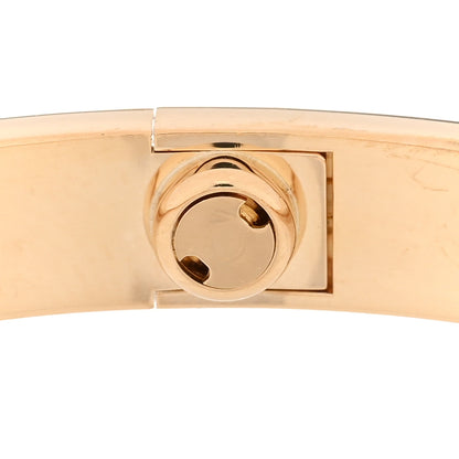 Cartier 18K Yellow Gold 10 Diamond LOVE Bracelet 17 5 of 12