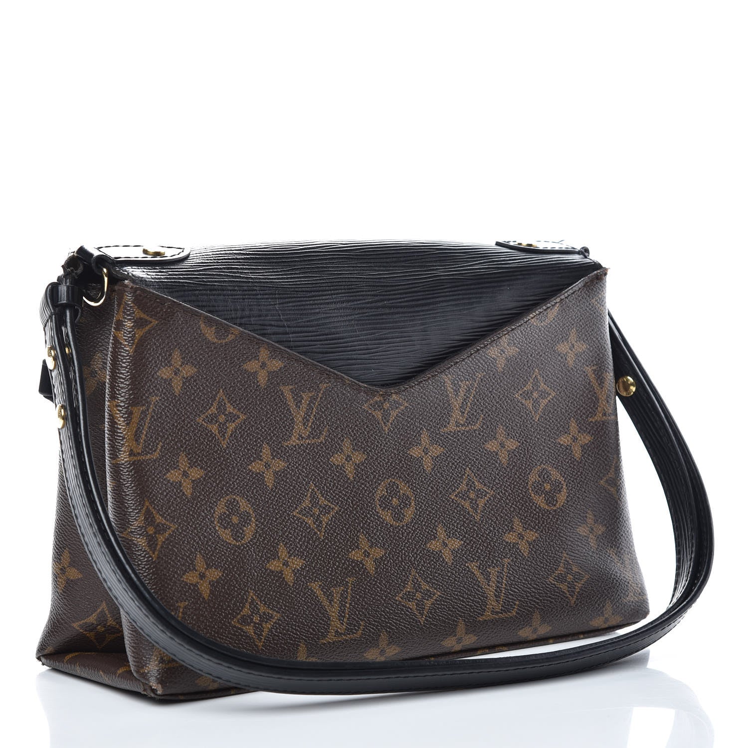Louis Vuitton Epi Monogram Saint Michel Black 3 of 13