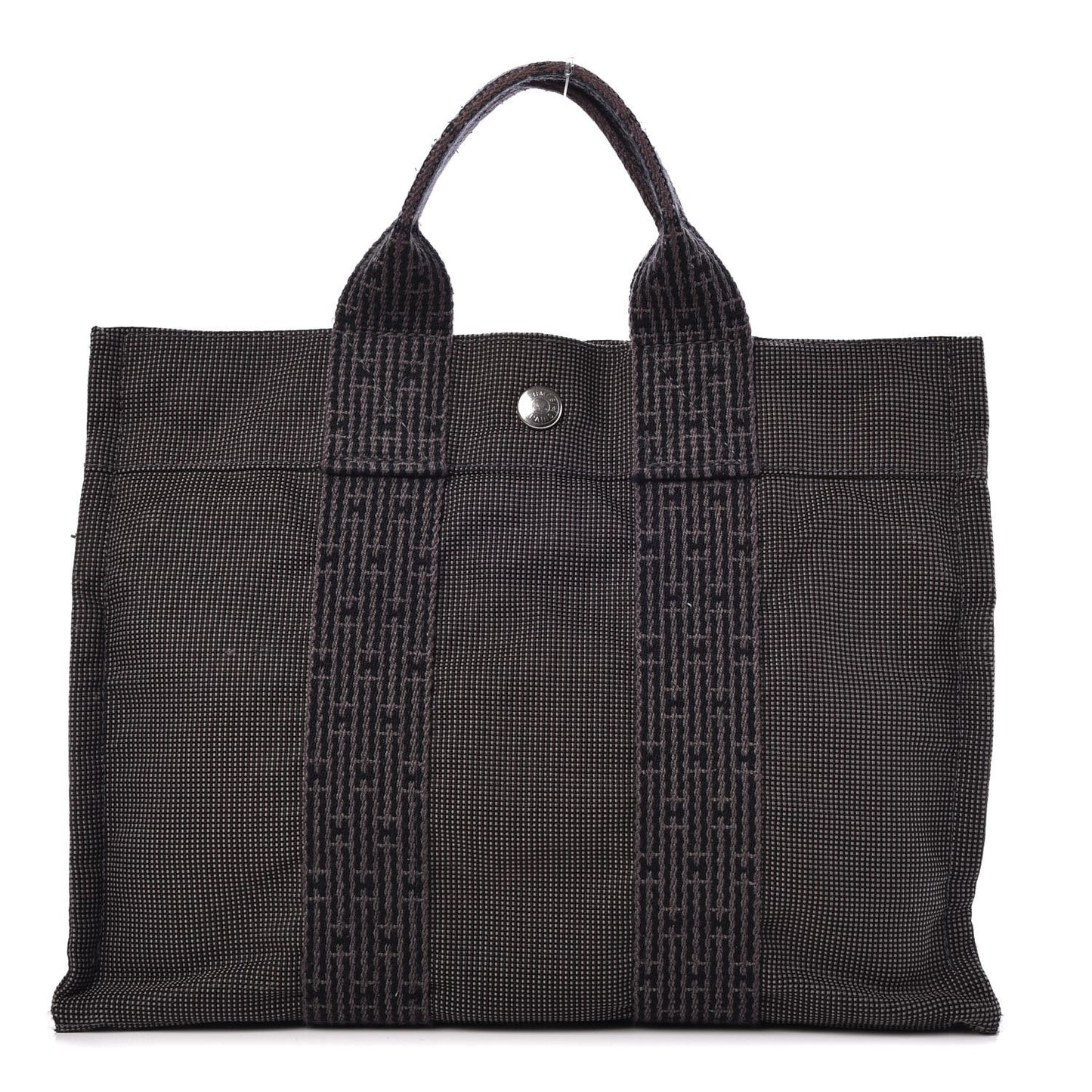 Canvas Herline PM Tote Grey