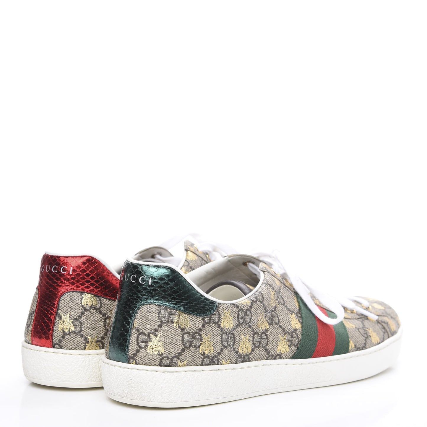 GG Supreme Monogram Ayers Mens Ace Bee Sneaker 11.5