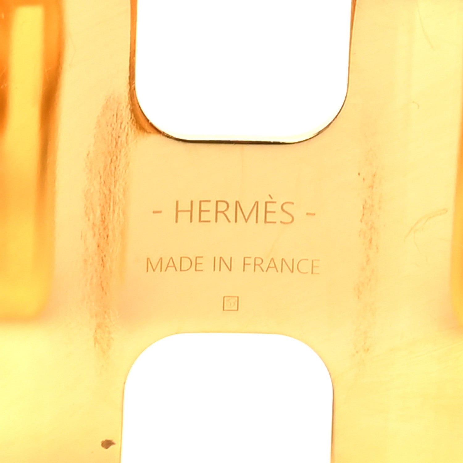Hermes Box Olympe Cuff Bracelet Black 4 of 4