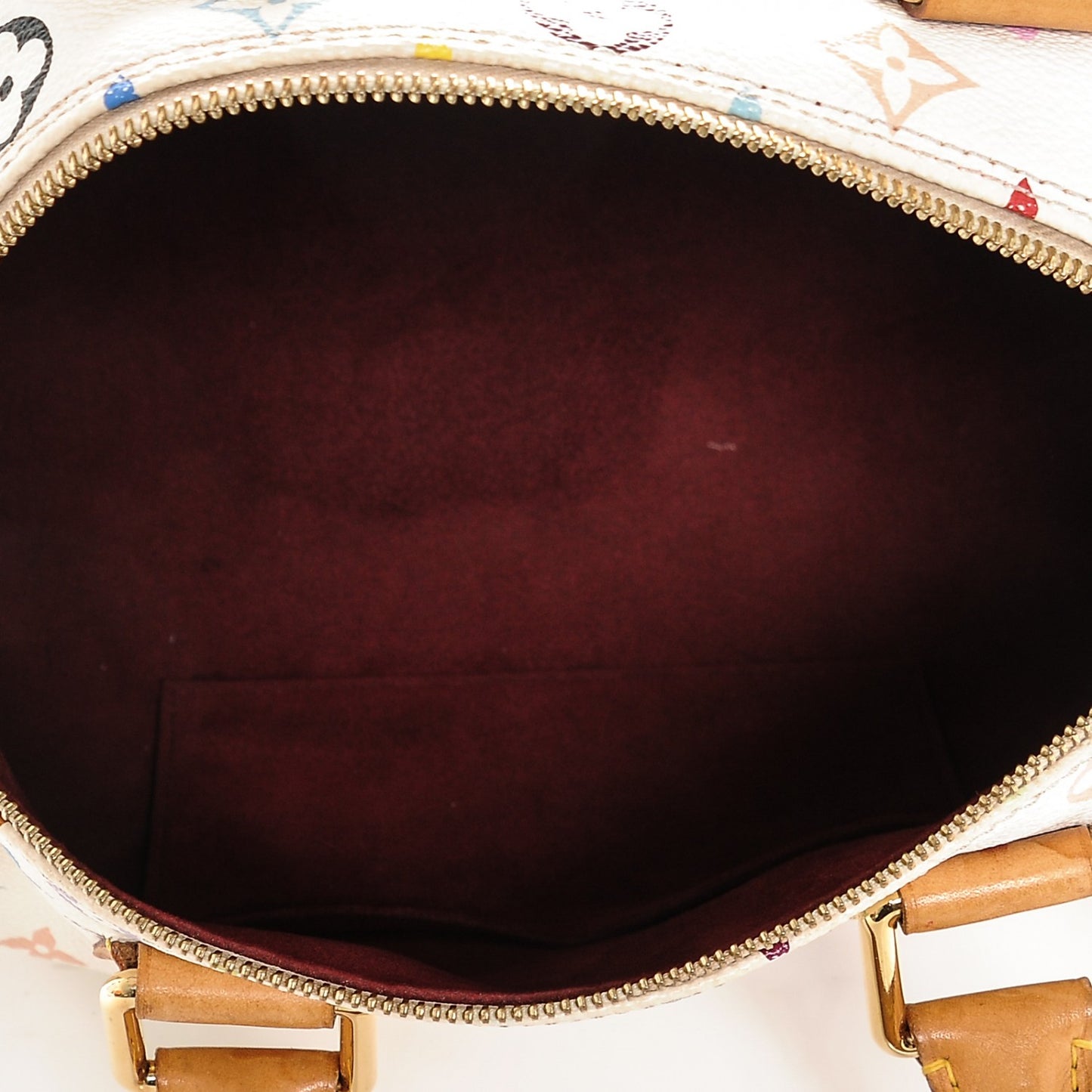 Monogram Multicolor Speedy 30 White