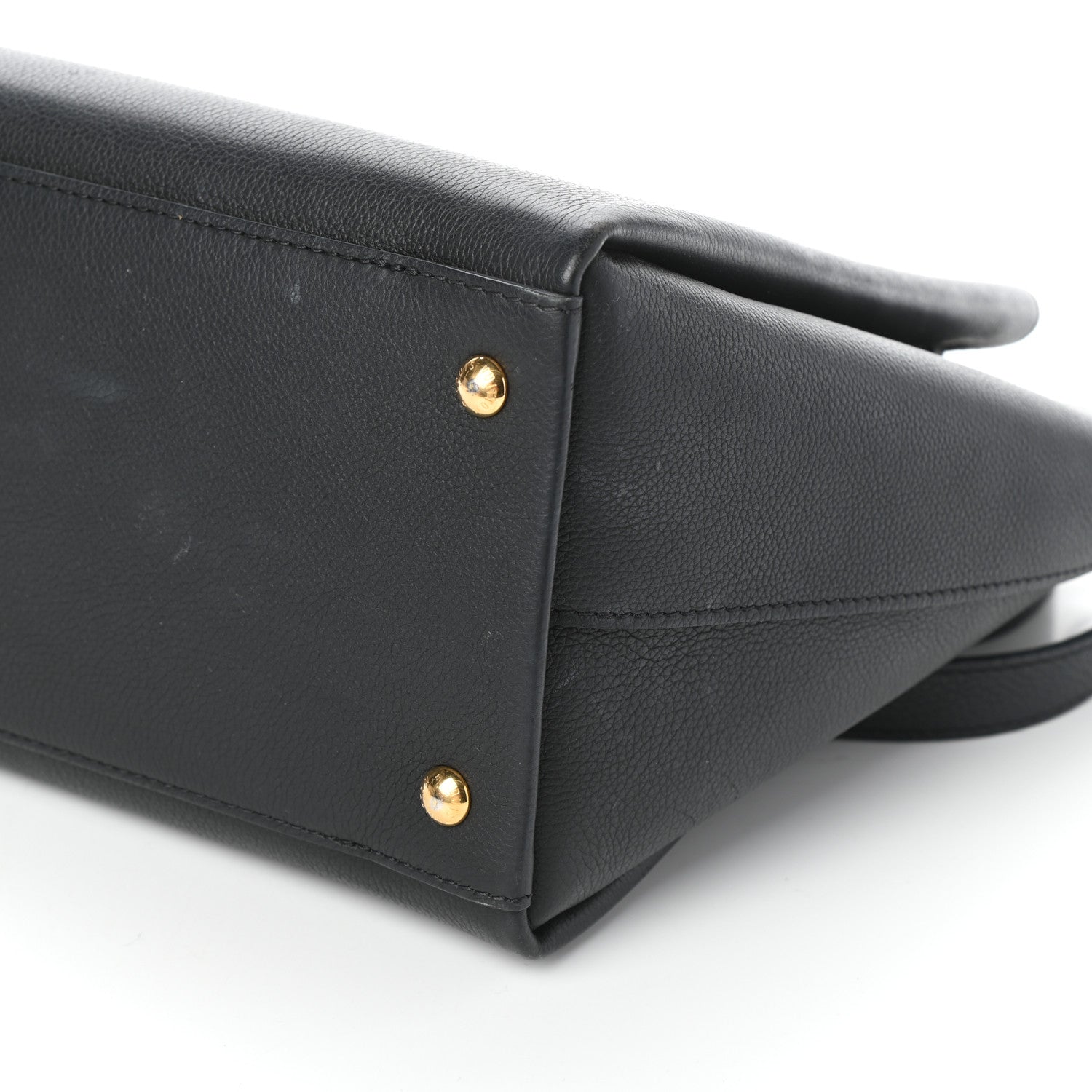 Louis Vuitton Calfskin Lockmeto Black 10 of 10