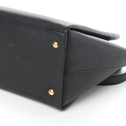 Louis Vuitton Calfskin Lockmeto Black 10 of 10