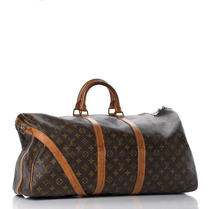 Louis Vuitton Monogram Keepall Bandouliere 55 2 of 11