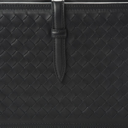 Bottega Veneta Nappa Intrecciato Medium Camera Shoulder Bag Black 8 of 10