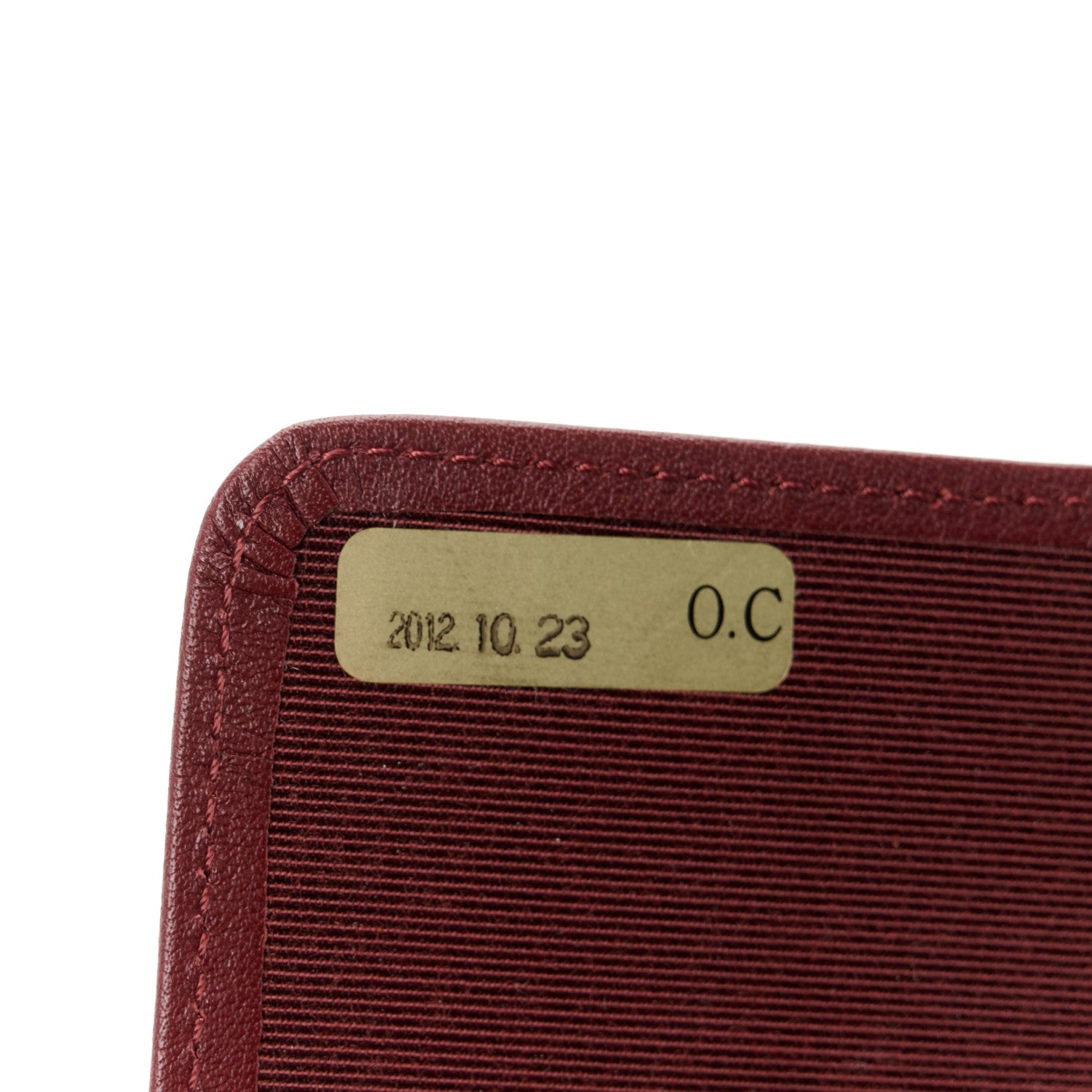 Chanel Patent Quilted Large Zip Around Agenda Red 7 of 10