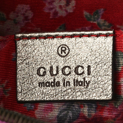 Gucci Laminated Nappa Trapuntata Small Zumi Shoulder Bag Rosa Lago Rame 6 of 9