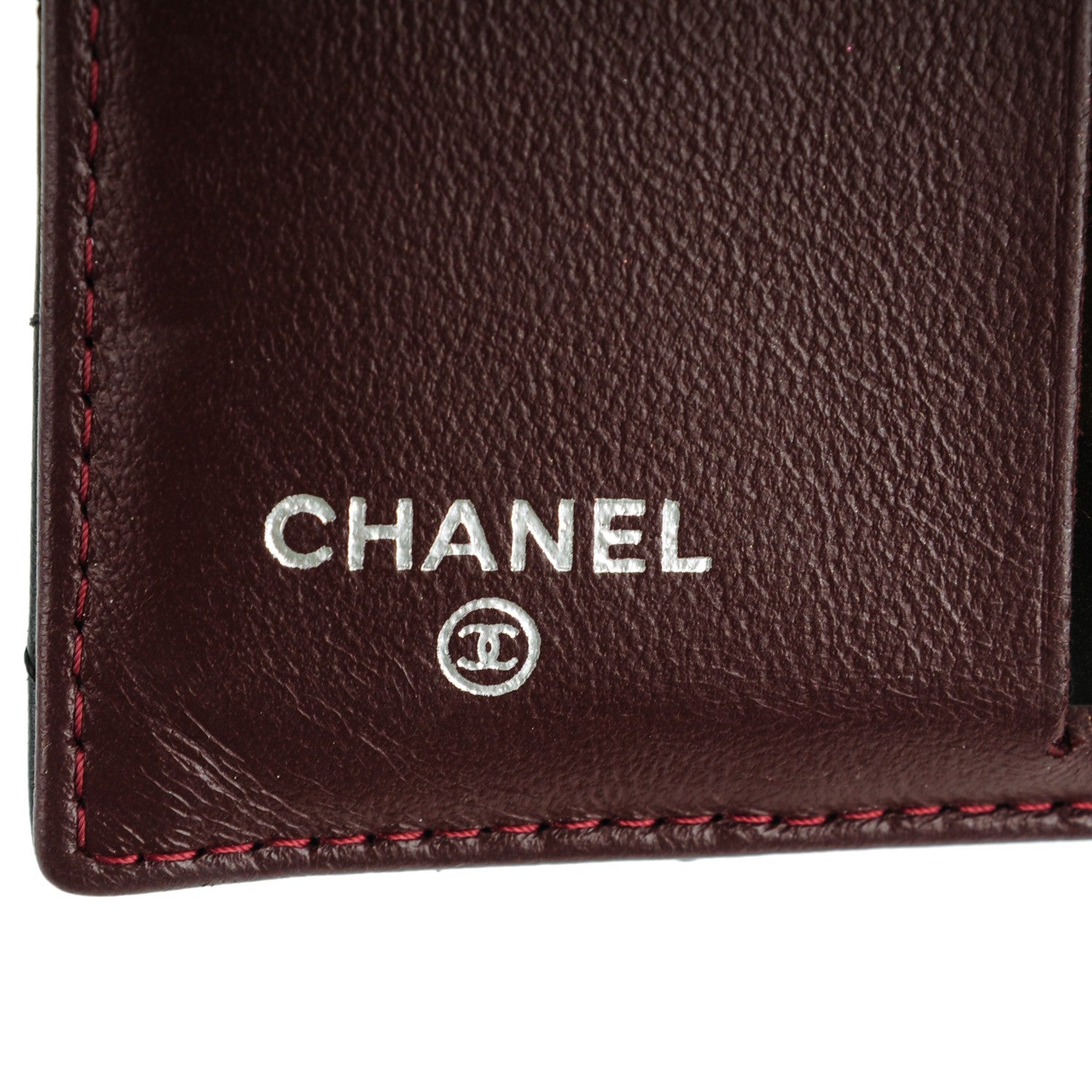 Chanel Lambskin Quilted Compact French Flap Wallet Black 7 of 9