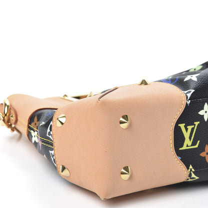 Louis Vuitton Monogram Multicolor Judy MM Black 5 of 8