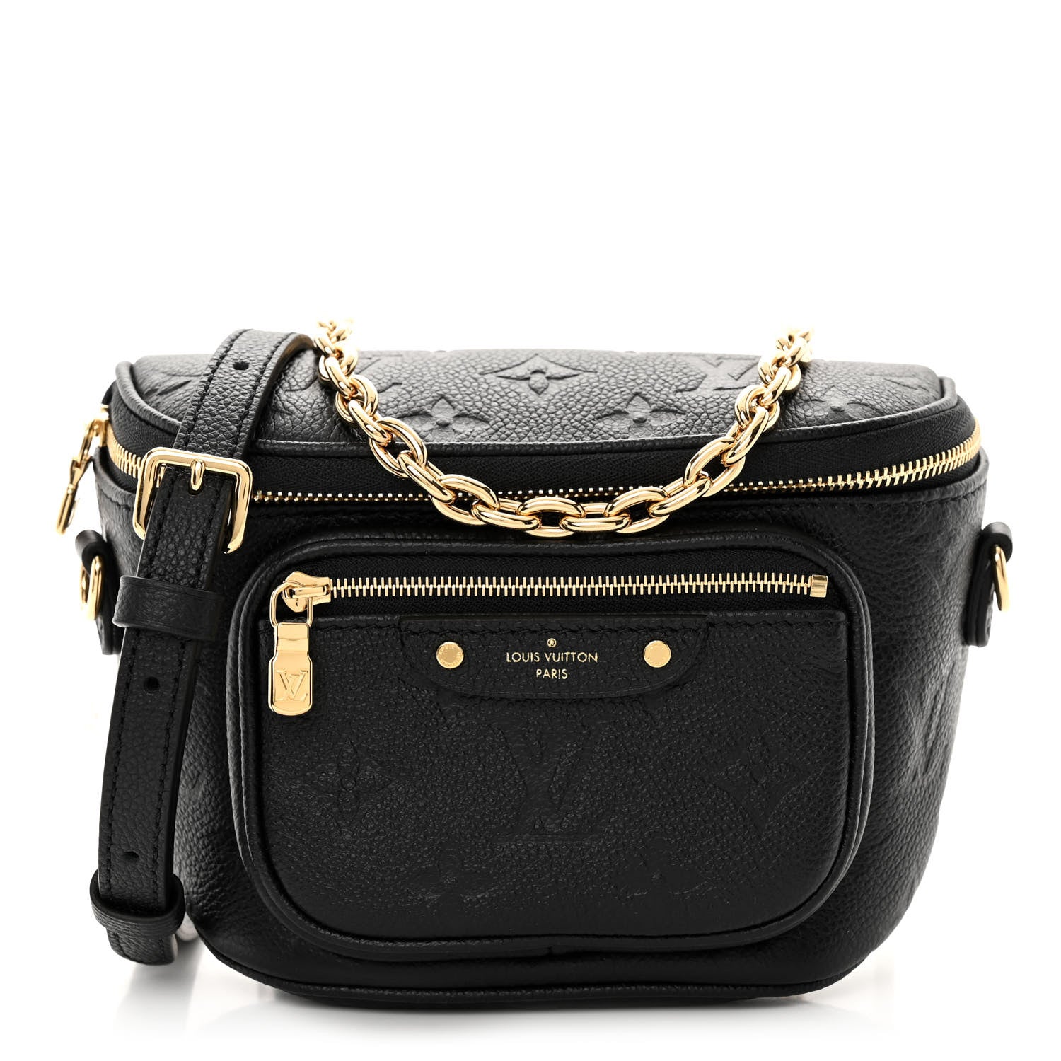 Louis Vuitton Empreinte Mini Bumbag Black 1 of 9