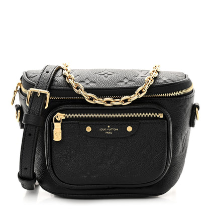 Louis Vuitton Empreinte Mini Bumbag Black 1 of 9