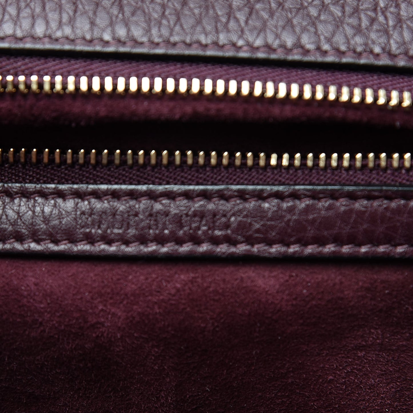 Grained Calfskin Medium Diorama Flap Bag Amaranth