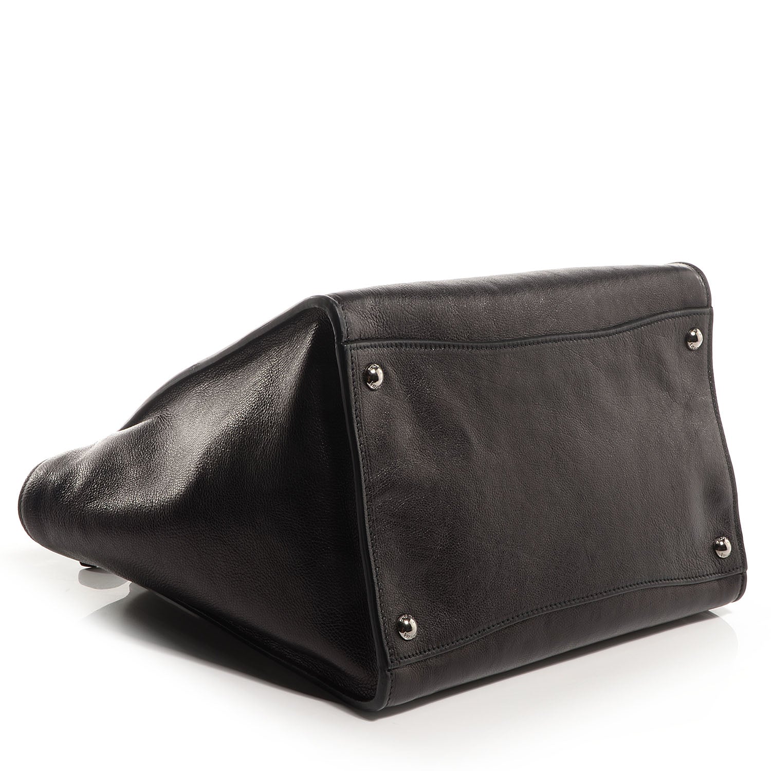 Prada Glace Calf Twin Pocket Tote Nero Black 4 of 13