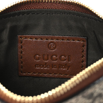 Gucci GG Supreme Monogram Key Case Brown 6 of 7