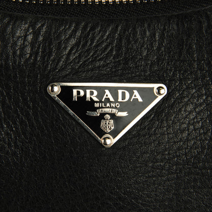 Prada Vitello Daino Box Shoulder Bag Nero Black 5 of 7