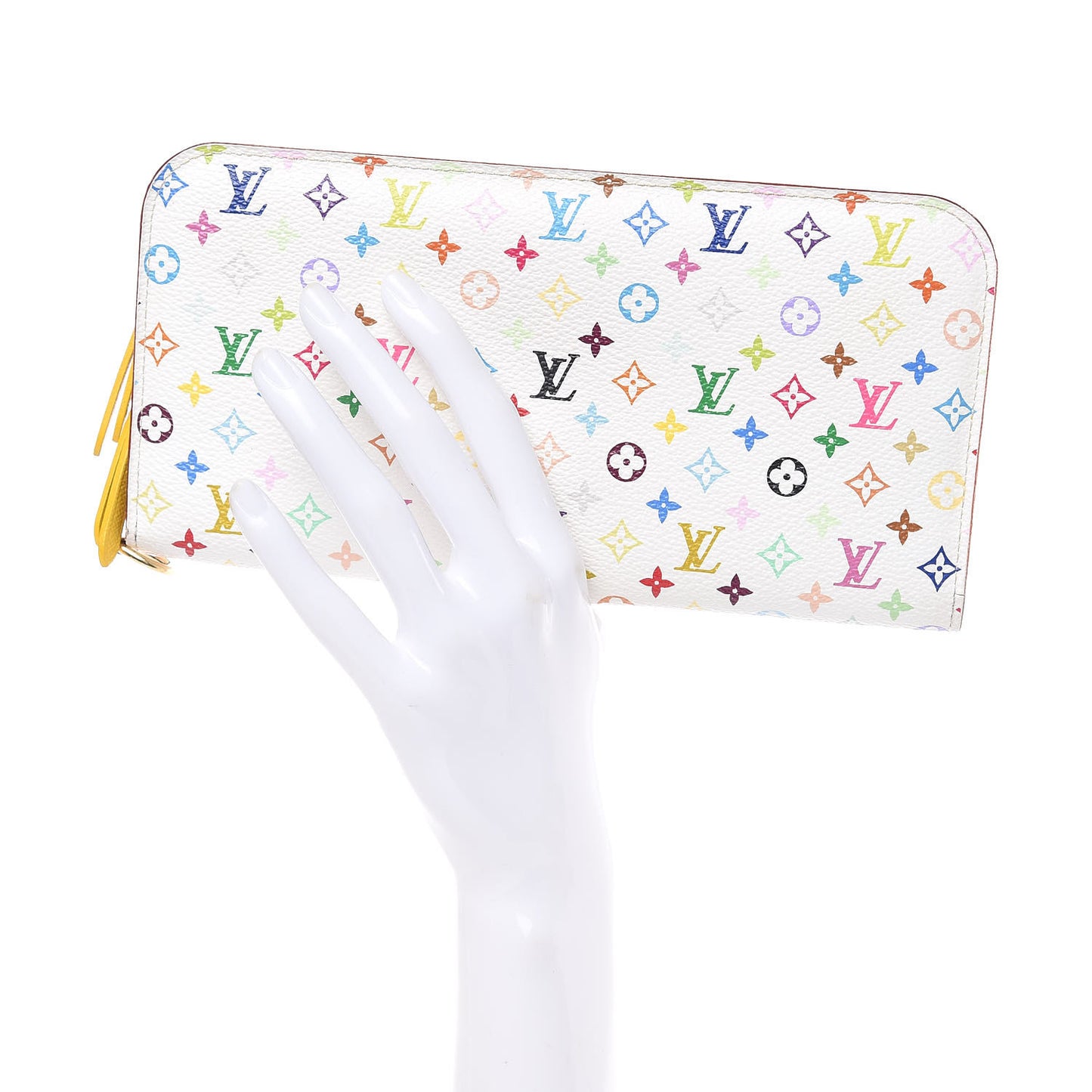 Monogram Multicolor Insolite Wallet White Citron