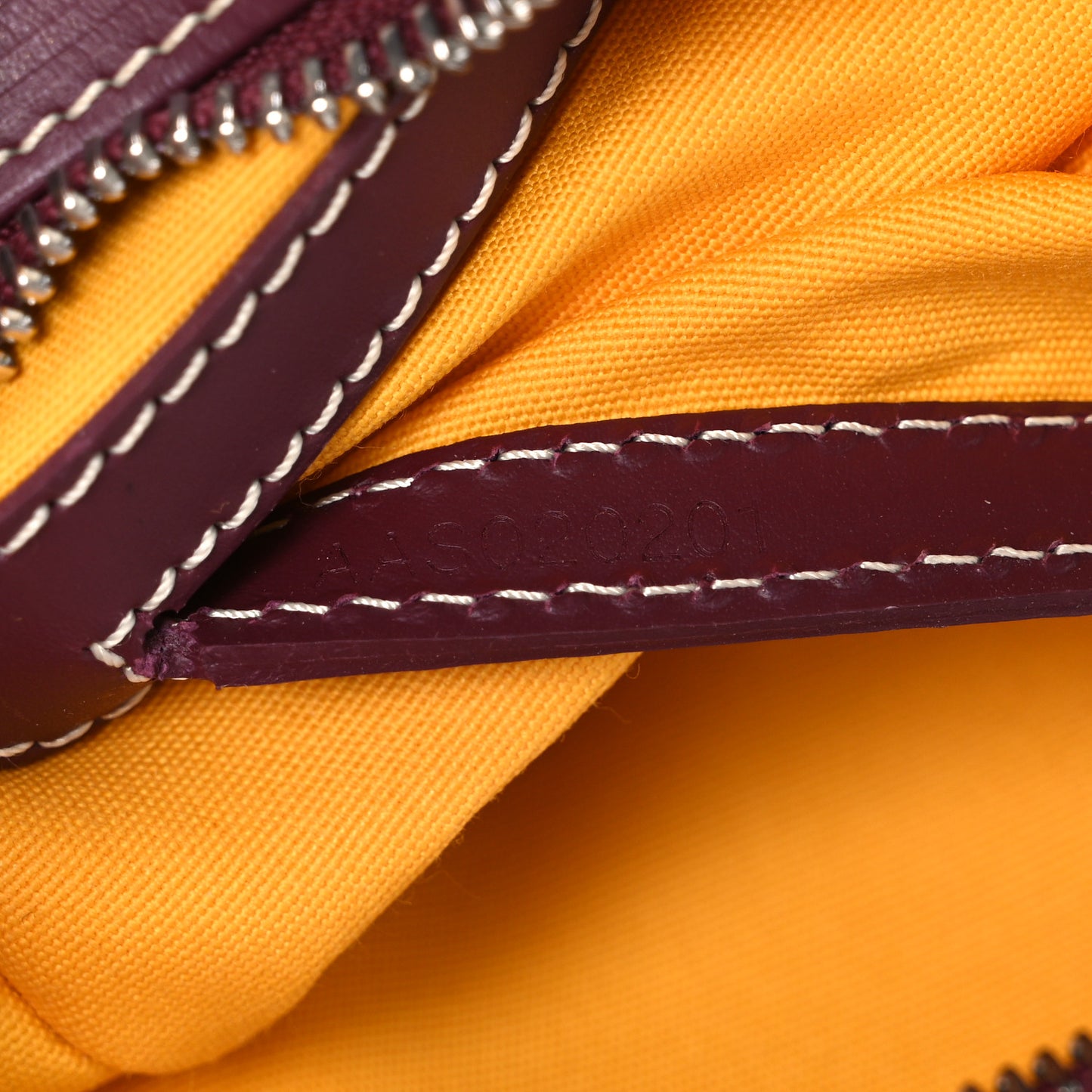 Goyardine Sac Cap Vert Burgundy