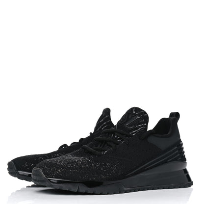 Louis Vuitton Technical Knit Mens V.N.R Sneakers 8 Black 3 of 5