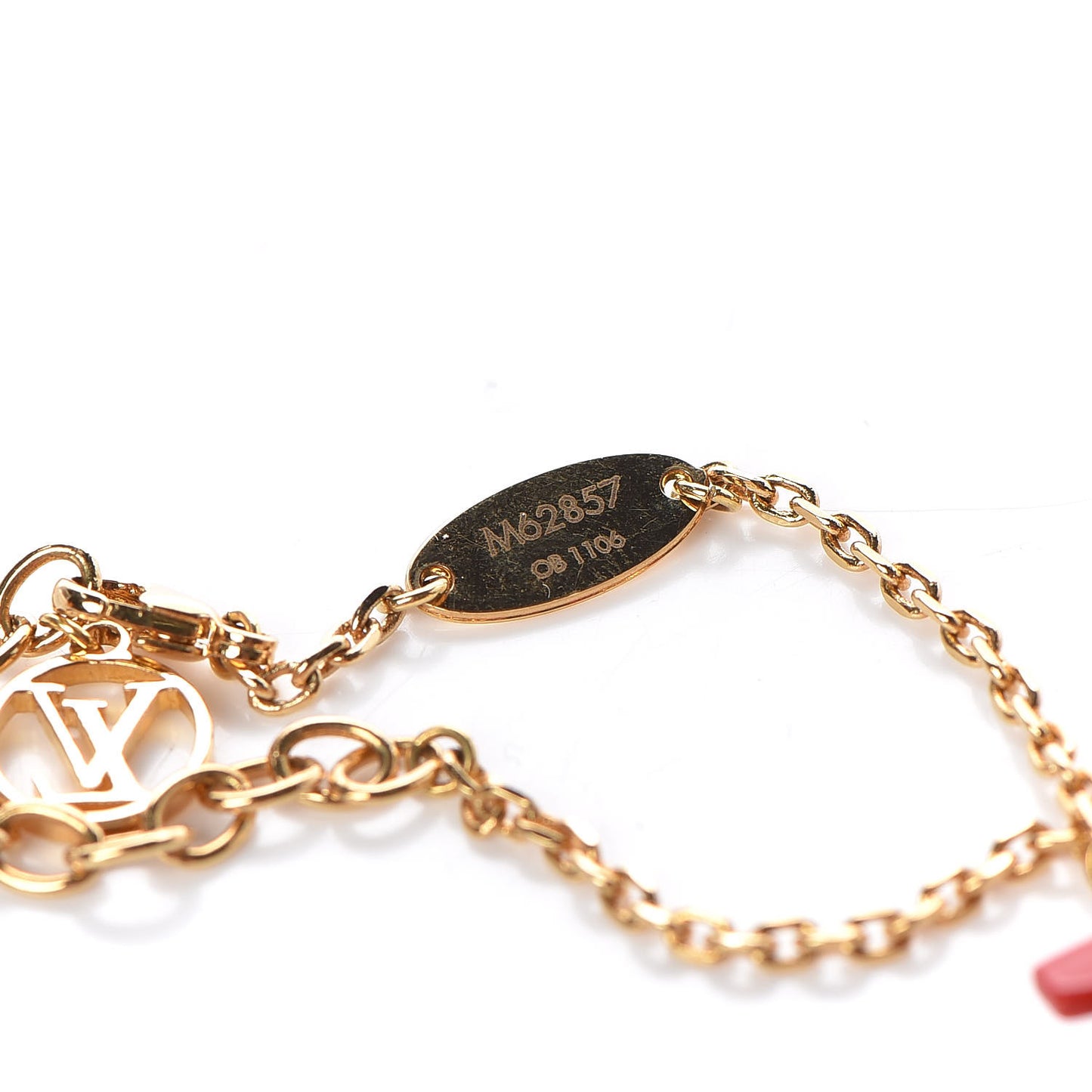 Metal Vuittonite Rooster Bracelet Gold
