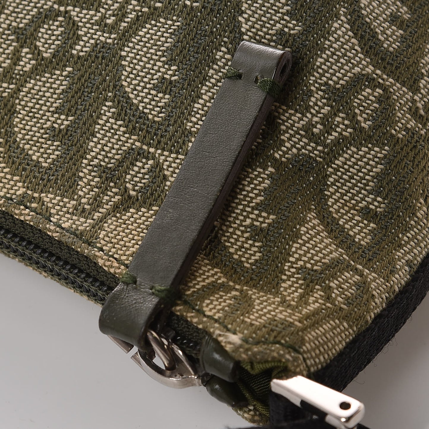Monogram Shoulder Bag Pochette Green