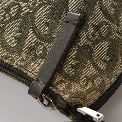 Christian Dior Monogram Shoulder Bag Pochette Green 11 of 11