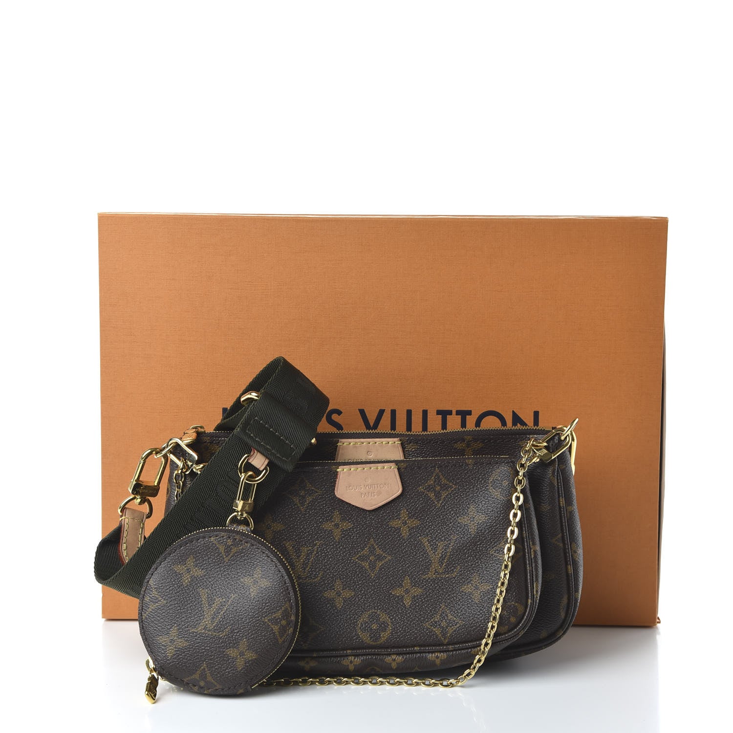 Louis Vuitton Monogram Multi Pochette Accessories Kaki 12 of 12