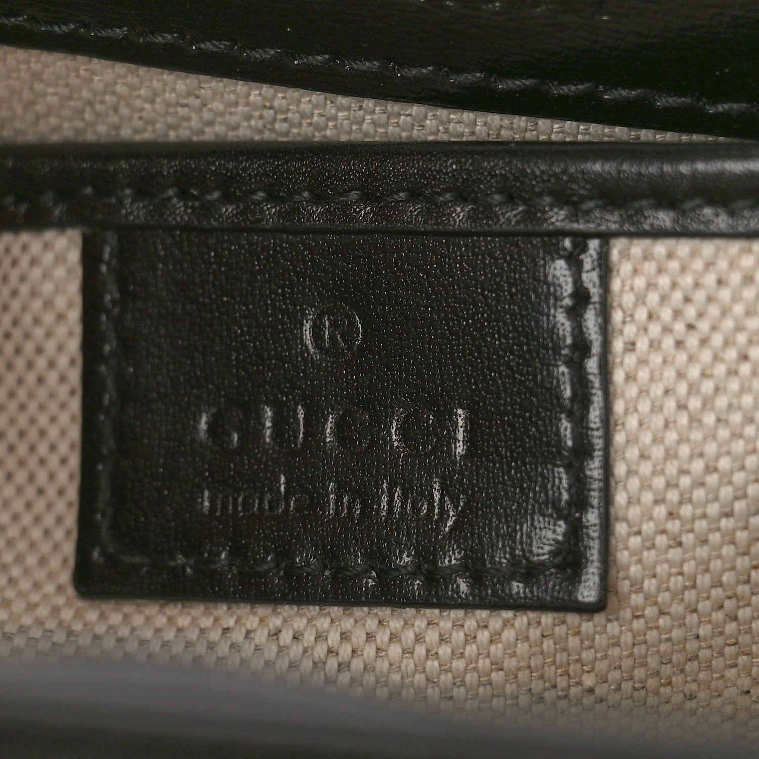 Gucci Boarded Dyana Lux Calfskin Web Small Bamboo 1947 Top Handle Bag Black 7 of 12