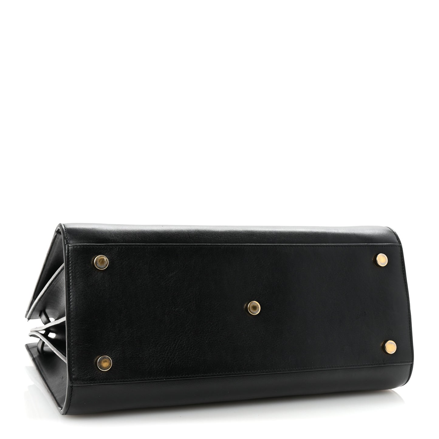 Calfskin Small Sac De Jour Black