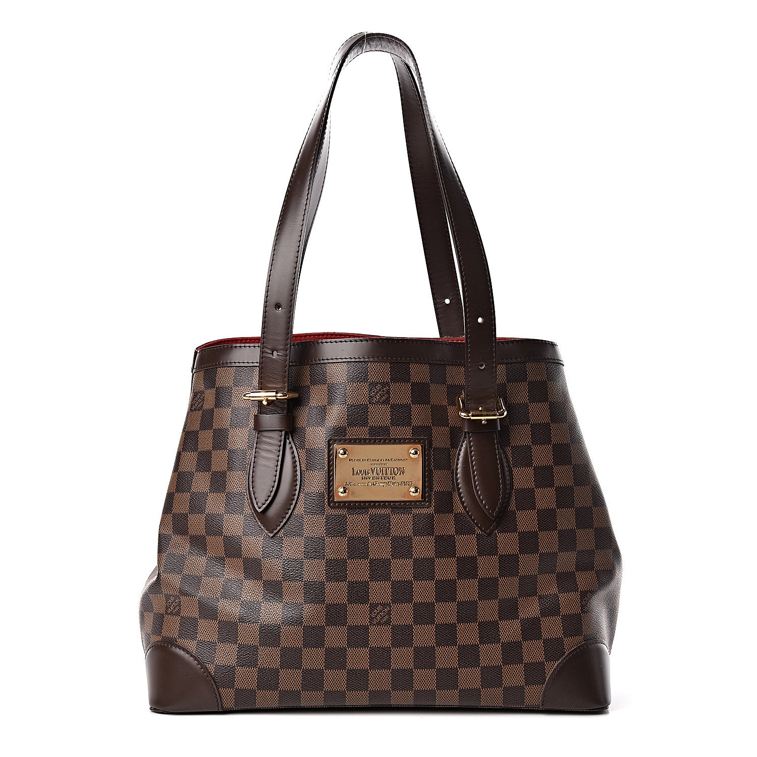 Louis Vuitton Damier Ebene Hampstead MM 1 of 9