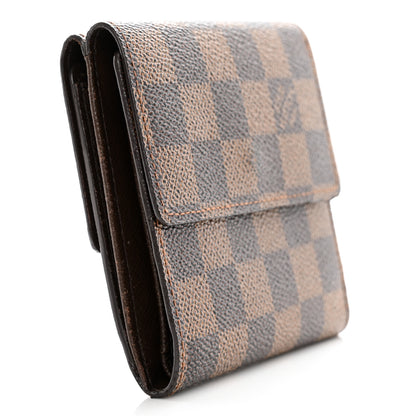 Louis Vuitton Damier Ebene Elise Wallet 3 of 13