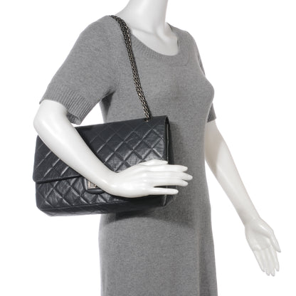 Chanel Aged Calfskin 2.55 Reissue 227 Flap Grey 2 of 8