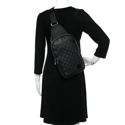 Louis Vuitton Damier Infini Avenue Sling Bag NM Onyx 2 of 10