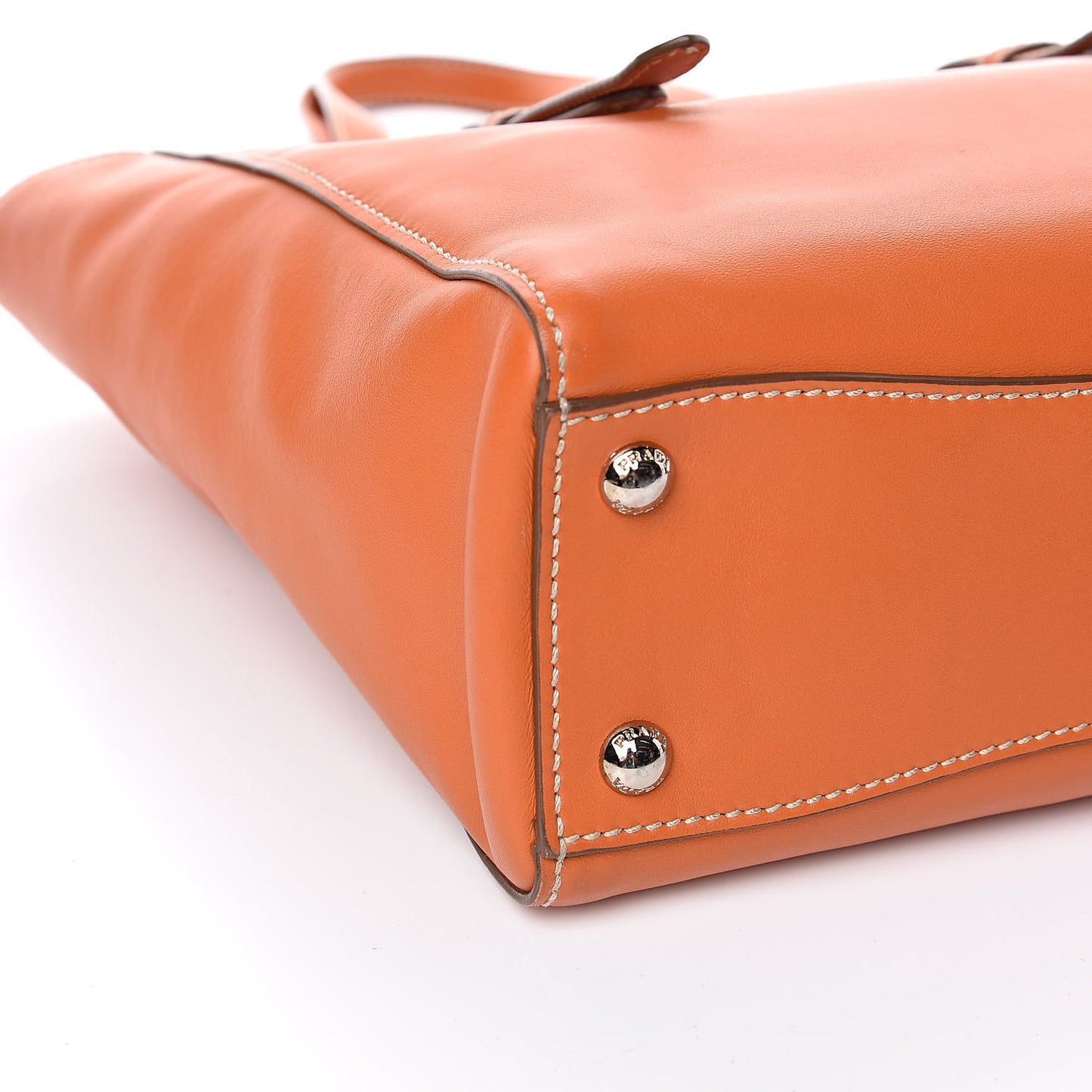 City Calf Sport Tote Papaya
